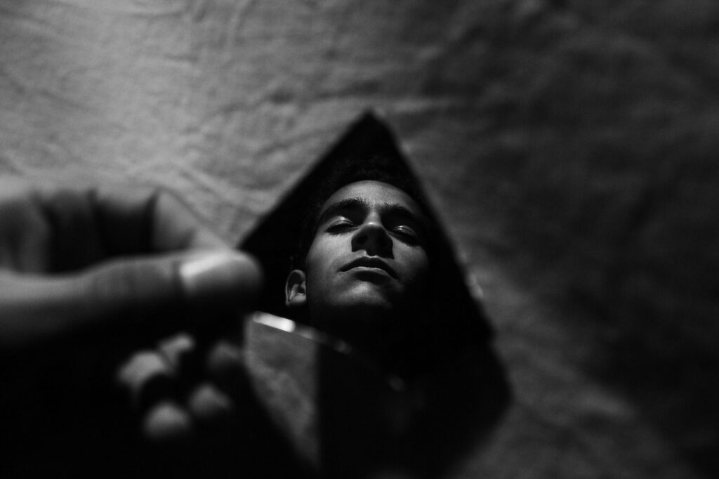Man in the mirror